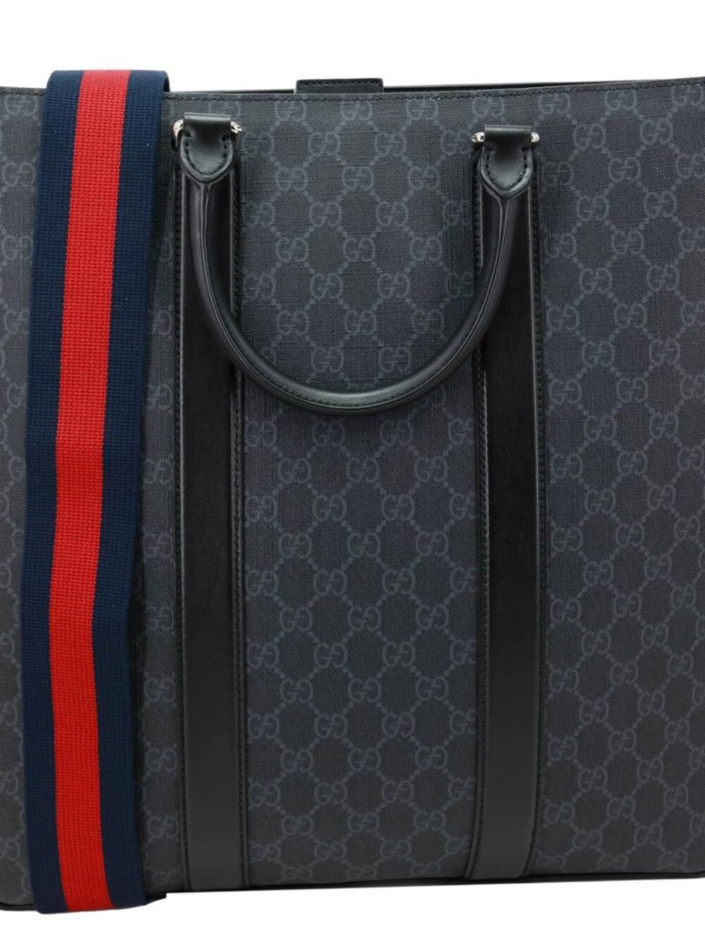 Gucci  GG Supreme Canvas Tote Black 794918